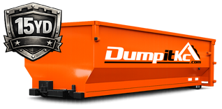15 yard dumpster container Kansas City driveway dumpster rental