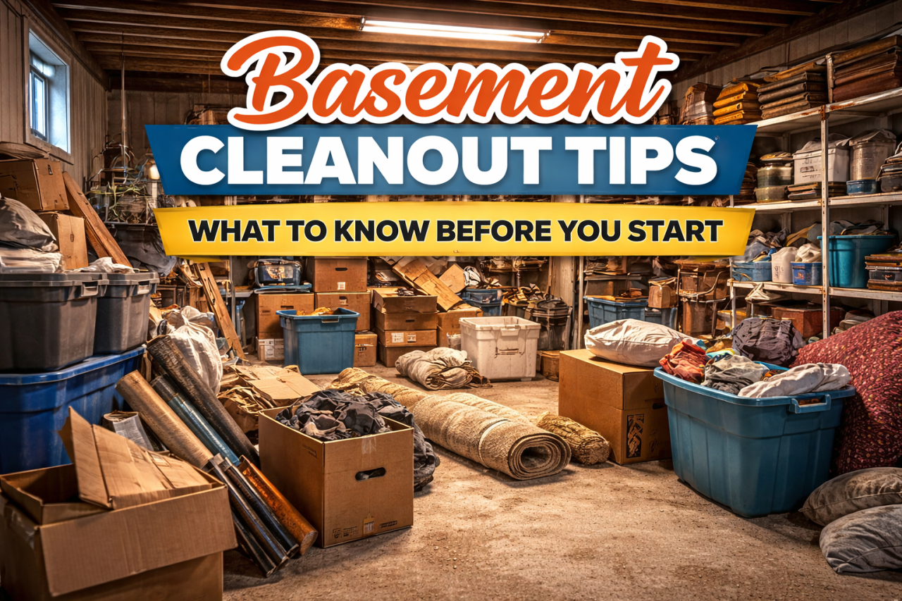 Basement Cleanout Tips in Kansas City | Guide