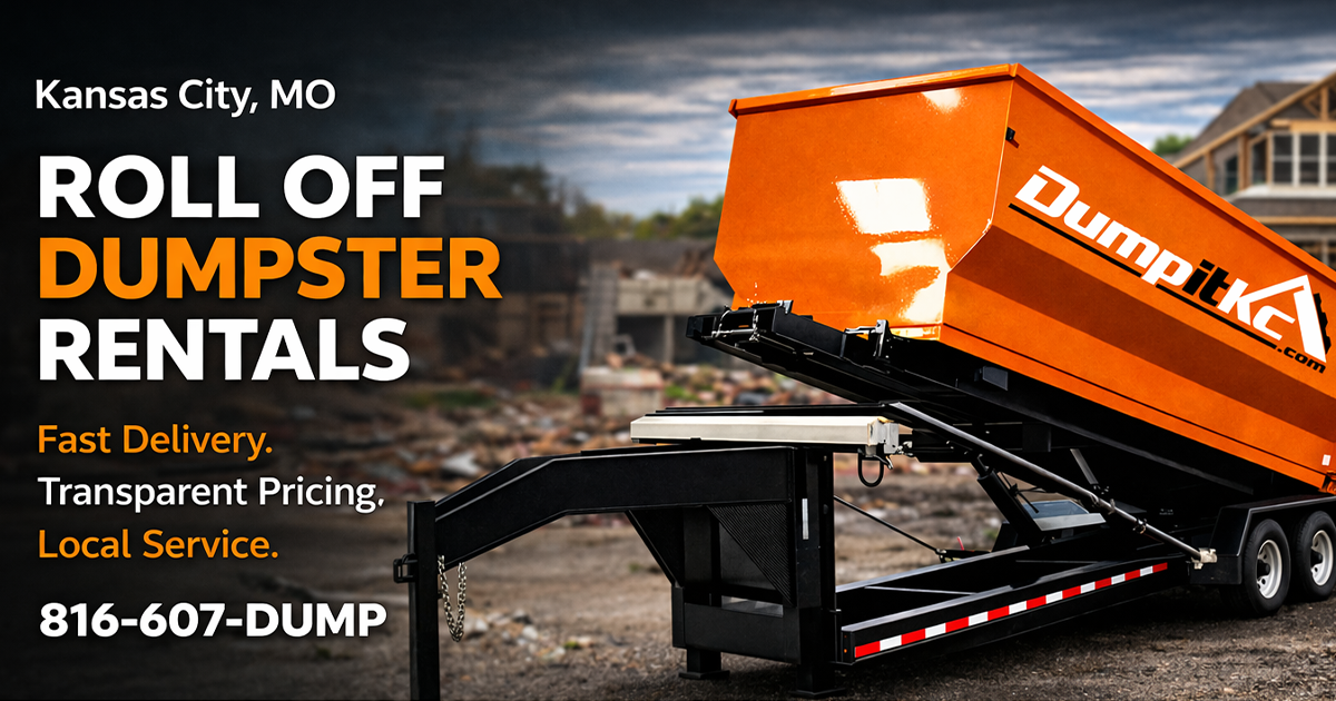 Dump It KC vs Kansas City dumpster rental companies — 2026 comparison